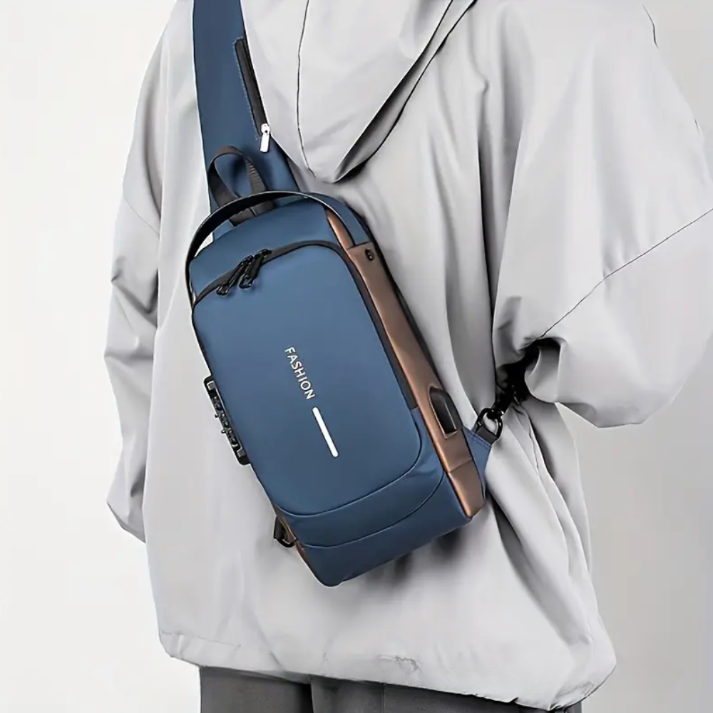 Maleta Antirrobo Con Carga Usb Multifuncional